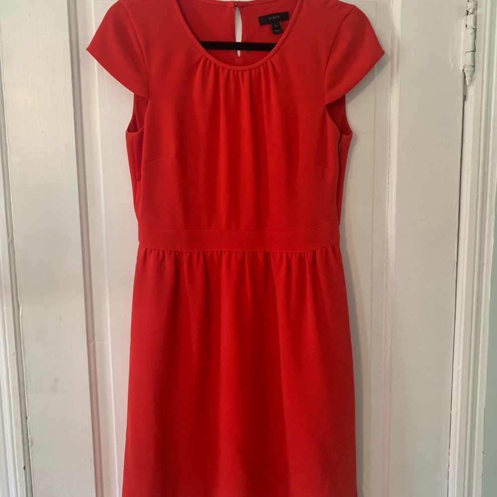 JCrew mini red dress